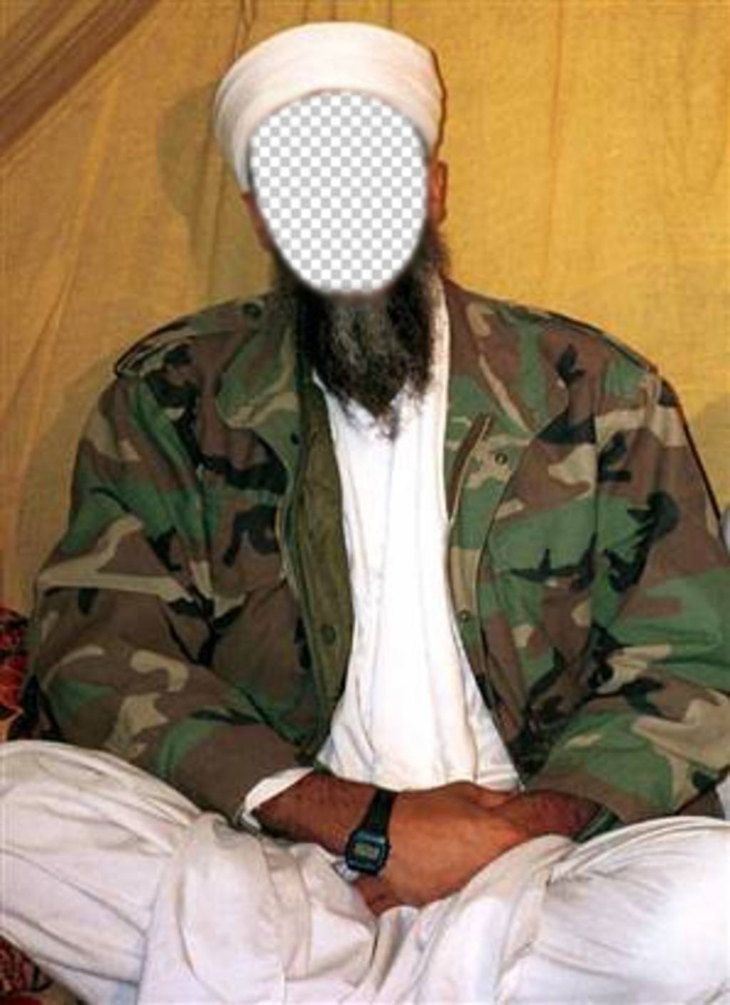 Jetzt können Sie Osama Bin Laden mit diesem Effekt sein Gesicht ..