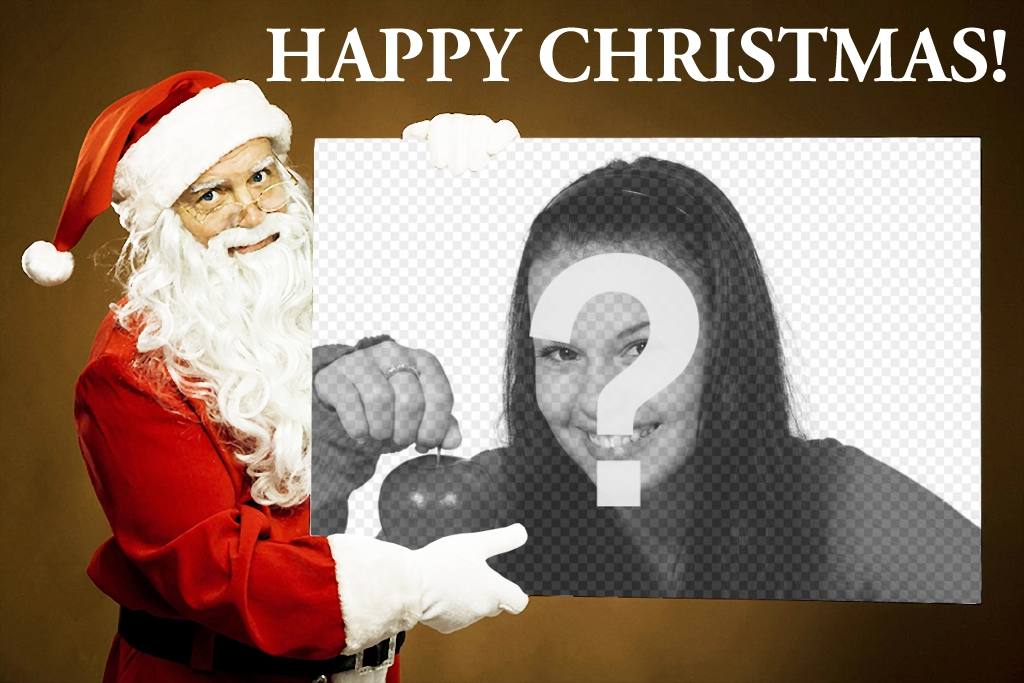 Lustige Fotomontagen Von Santa Claus Und Weihnachts Photoeffekte