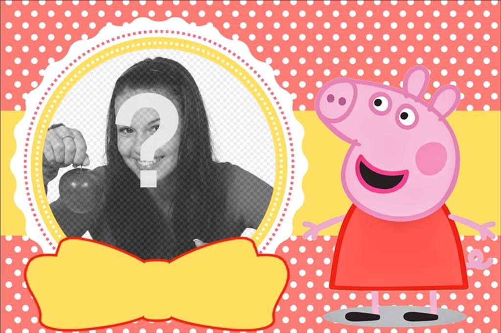 Peppa Pig Collage für todlers ..