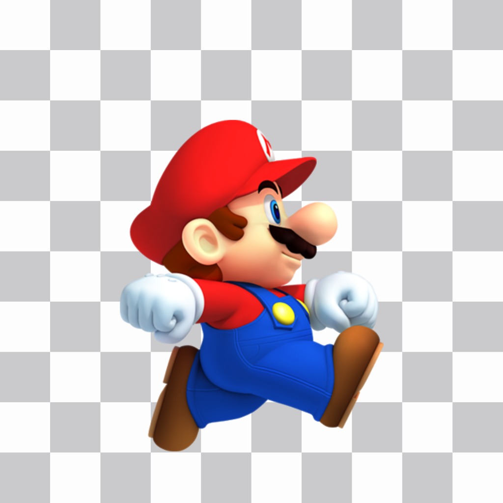 Fotomontagen und Aufkleber für Mario-Spiele - Photoeffekte