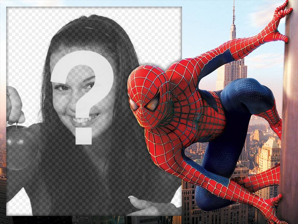 Spiderman Foto-Effekt mit Ihrem Bild zu bearbeiten ..