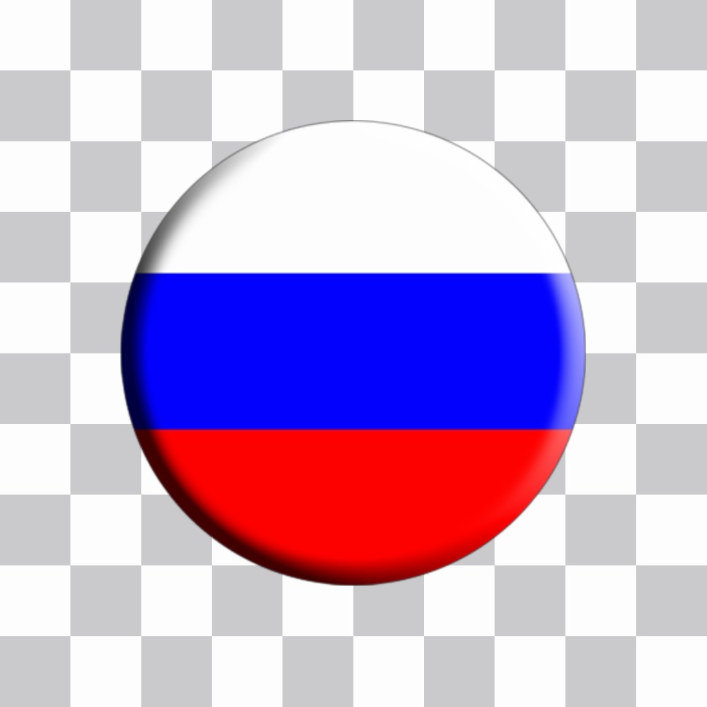 Dekorative Taste mit Russland-Flagge in Ihre Fotos einfügen ..