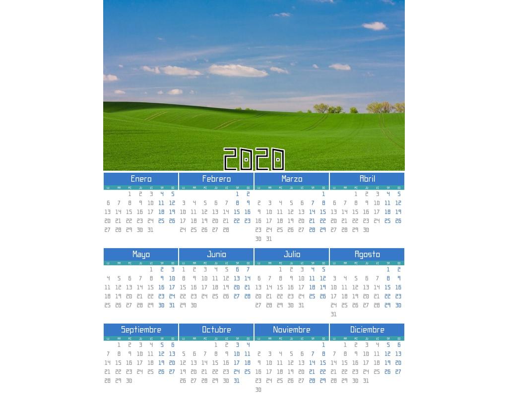 Kalender 2025 ganzes Jahr 12 Monate mit Ihrem Foto ..