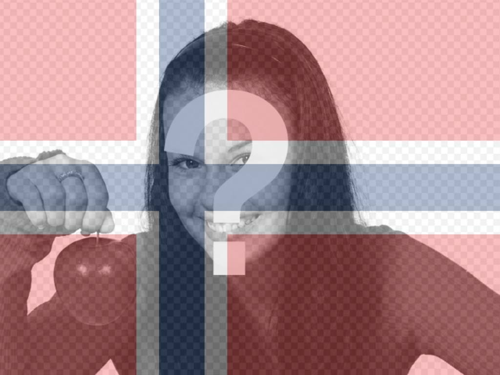 Filter von Norwegen Flagge für Ihre Bilder kostenlos ..